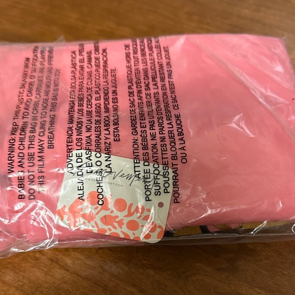 Free People Movement Blooming Buti Pink Tote with Gold & Navy Embroidery NWT - Picture 6 of 11